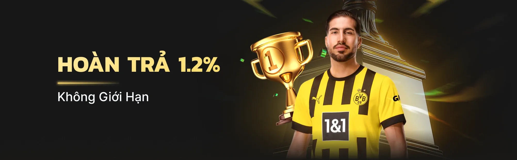 Khuyến mãi nạp tiền lần đầu the bet 365